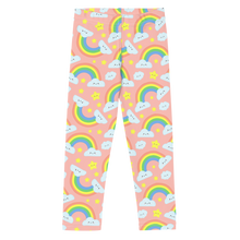 Load image into Gallery viewer, Peach Rainbow Leggings