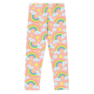 Peach Rainbow Leggings