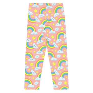 Peach Rainbow Leggings