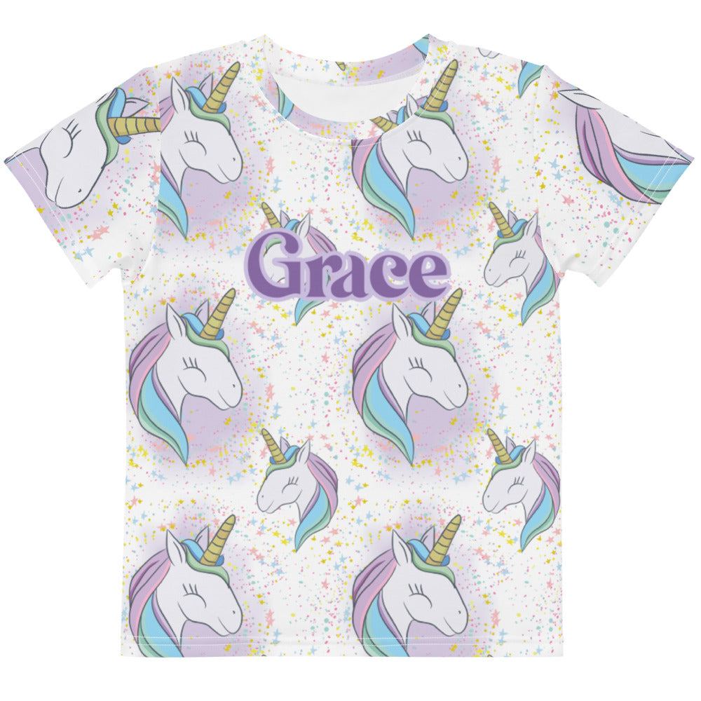 Unicorn Dreams Personalized Tee