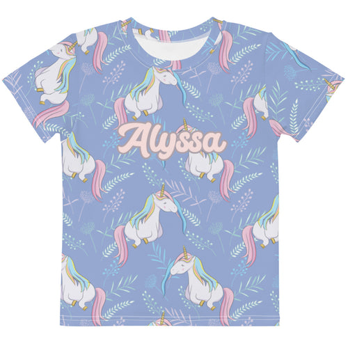 Unicorn Fields Personalized Tee