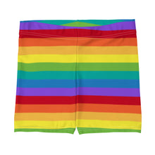 Load image into Gallery viewer, Rainbow Biker Shorts