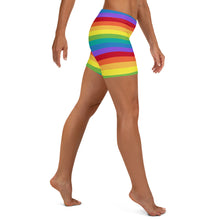 Load image into Gallery viewer, Rainbow Biker Shorts