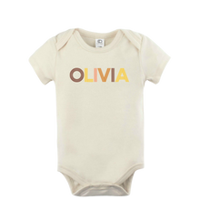 Load image into Gallery viewer, Multi color Baby Personal Prisma onesie