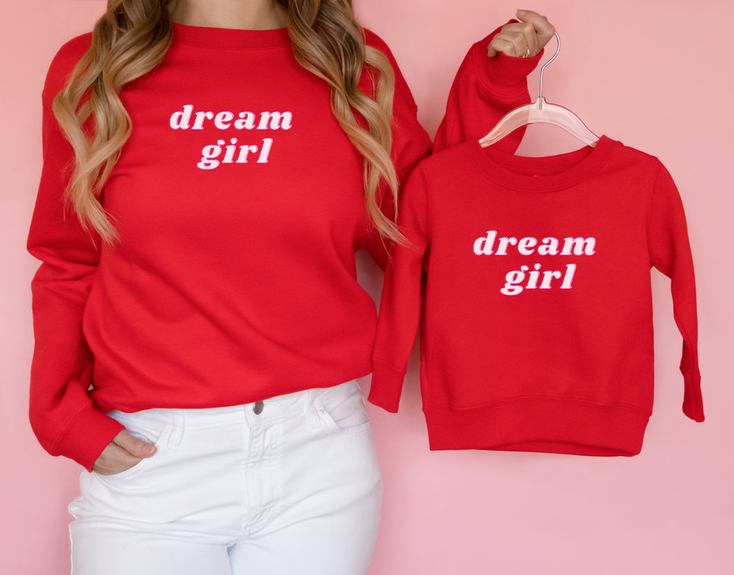 Dream girl kids sweater