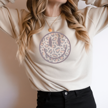Load image into Gallery viewer, Leopard Smiley Sweater