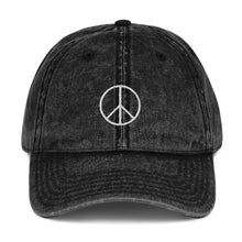 Load image into Gallery viewer, Peace Vintage Hat