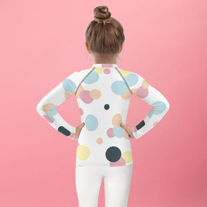 Beach Bubble Gum Rash Guard