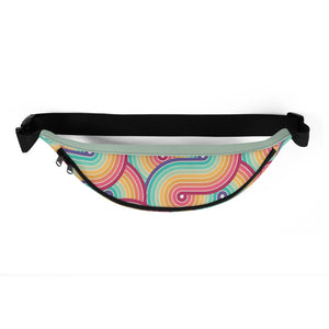 Rainbow Swirl Fanny Pack