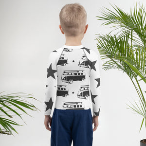 Surfer Stars life Kids Rash Guard