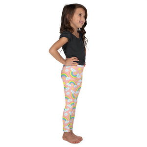 Peach Rainbow Leggings