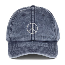 Load image into Gallery viewer, Peace Vintage Hat