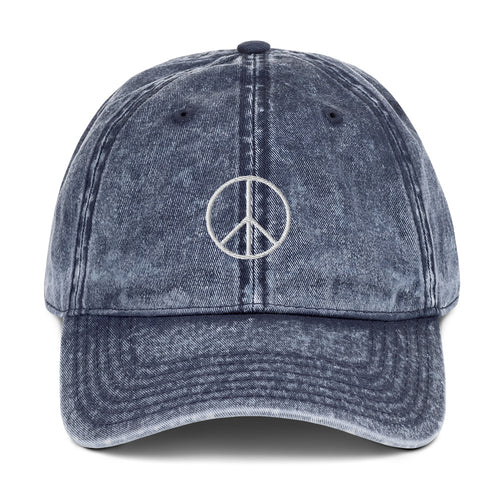 Peace Vintage Hat
