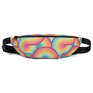 Rainbow Swirl Fanny Pack