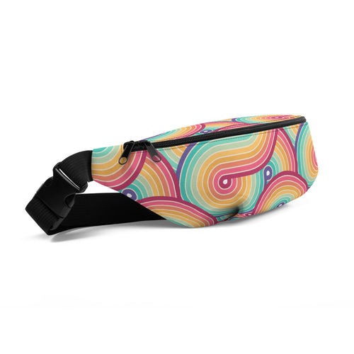 Rainbow Swirl Fanny Pack